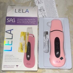 LELA Pink Ultrasonic Skin Care Device